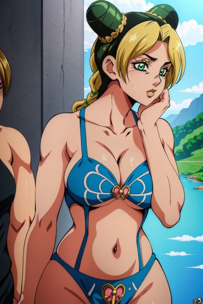 Jojo Hentai Anime R34 Jolyne Kujo Naughty Charm Forbidden Jolyne