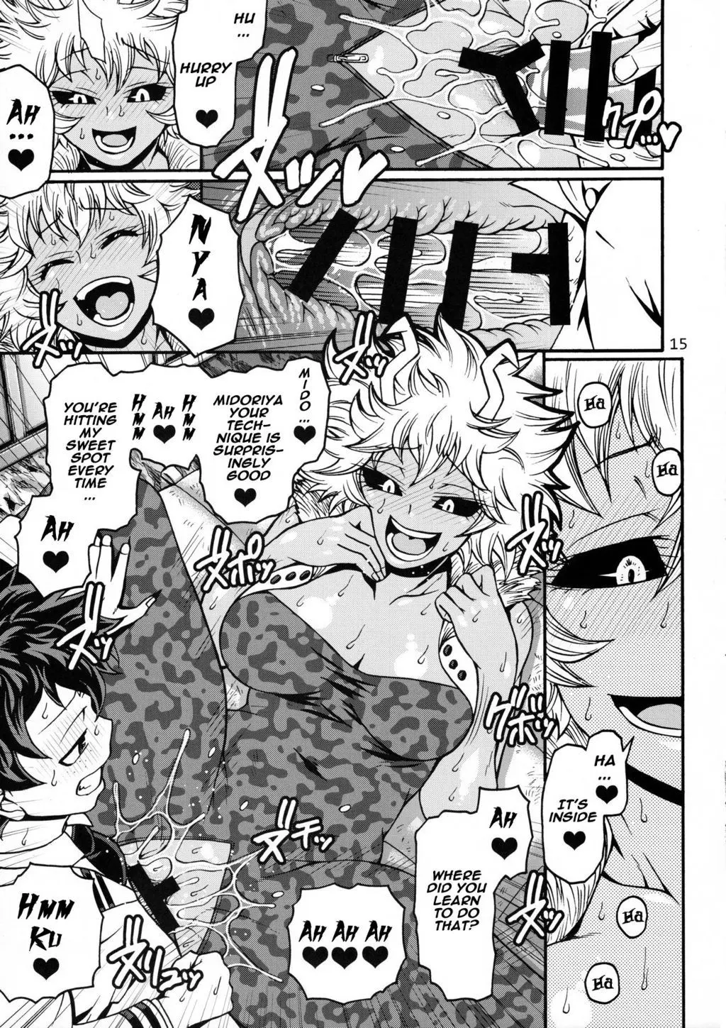 POPPIN' GIRLS my hero academia hentai doujin
