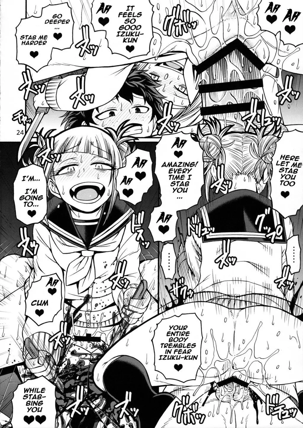 POPPIN' GIRLS my hero academia hentai doujin