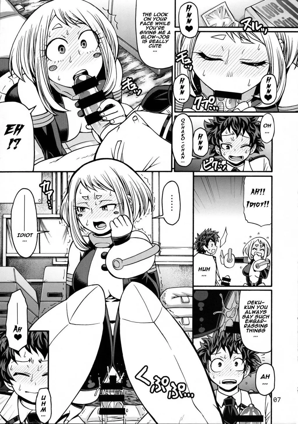 POPPIN' GIRLS my hero academia hentai doujin