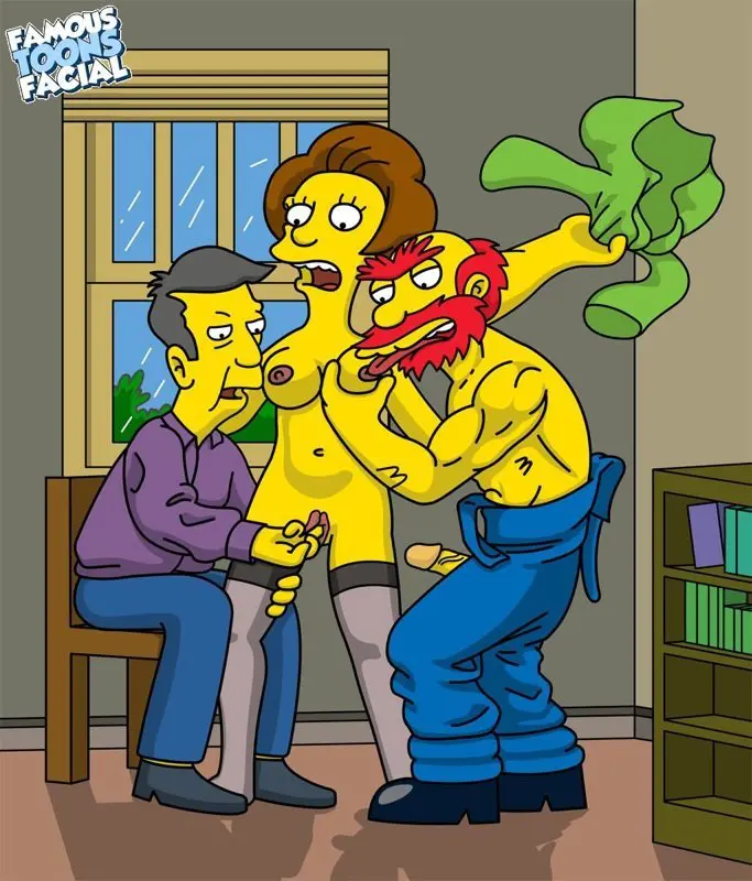 Edna Krabappel Simpsons Hentai