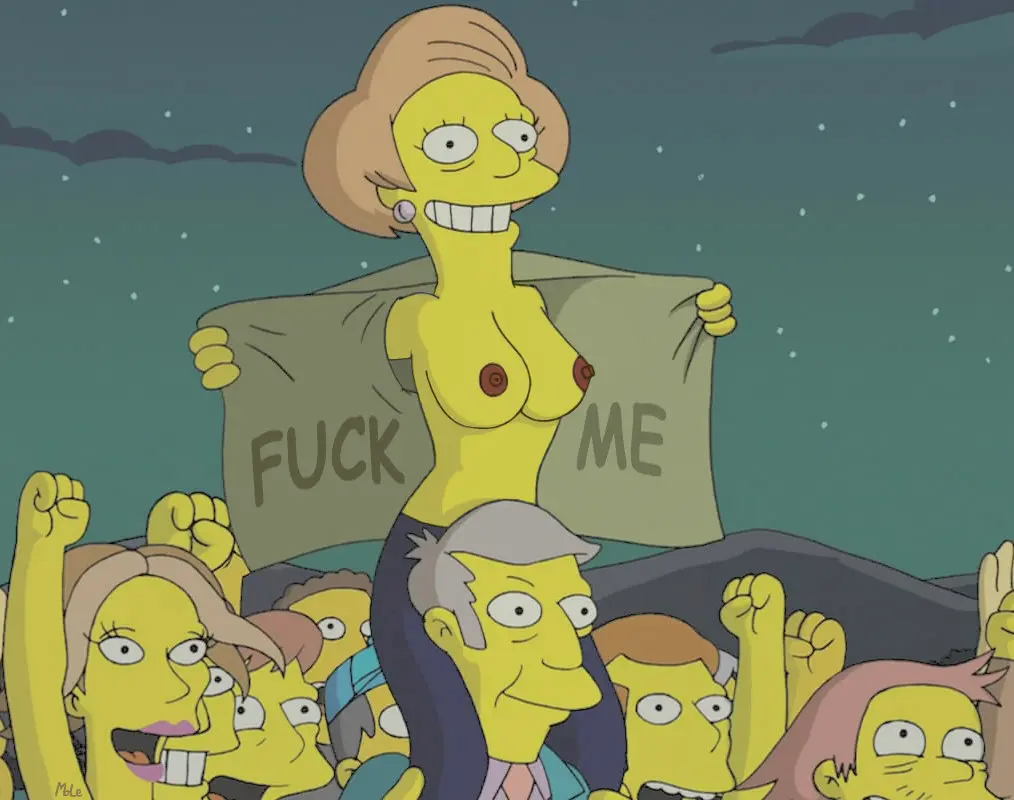 Edna Krabappel Simpsons Hentai