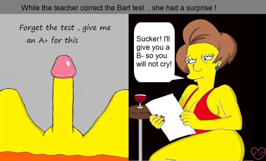 Edna Krabappel Simpsons Hentai