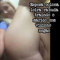 Esposa traindo marido com vizinho negão destruiu a buceta da coroa puta