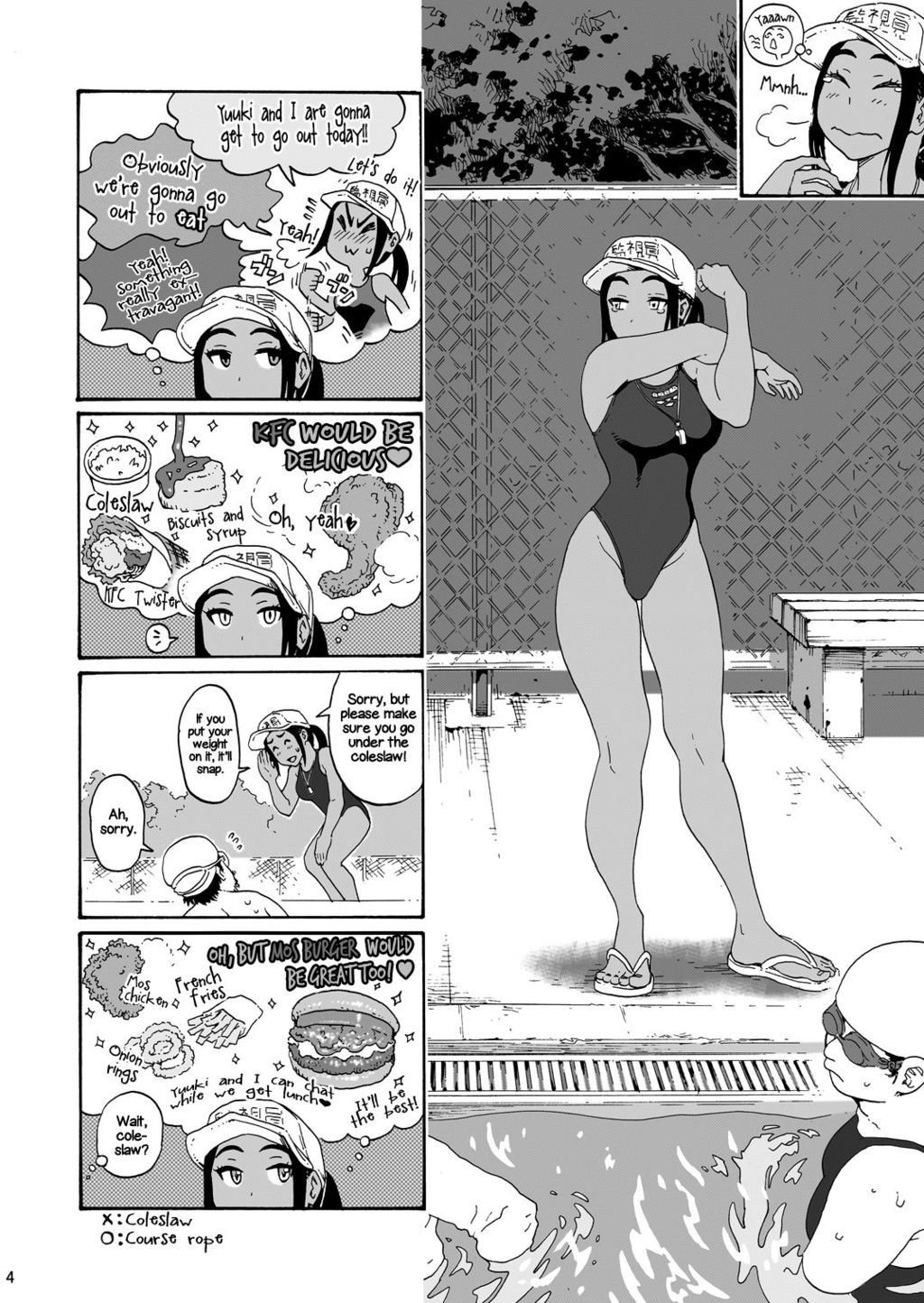 I Wanna Do Dirty Stuff Already! (Kana, the Pool Lifeguard)
