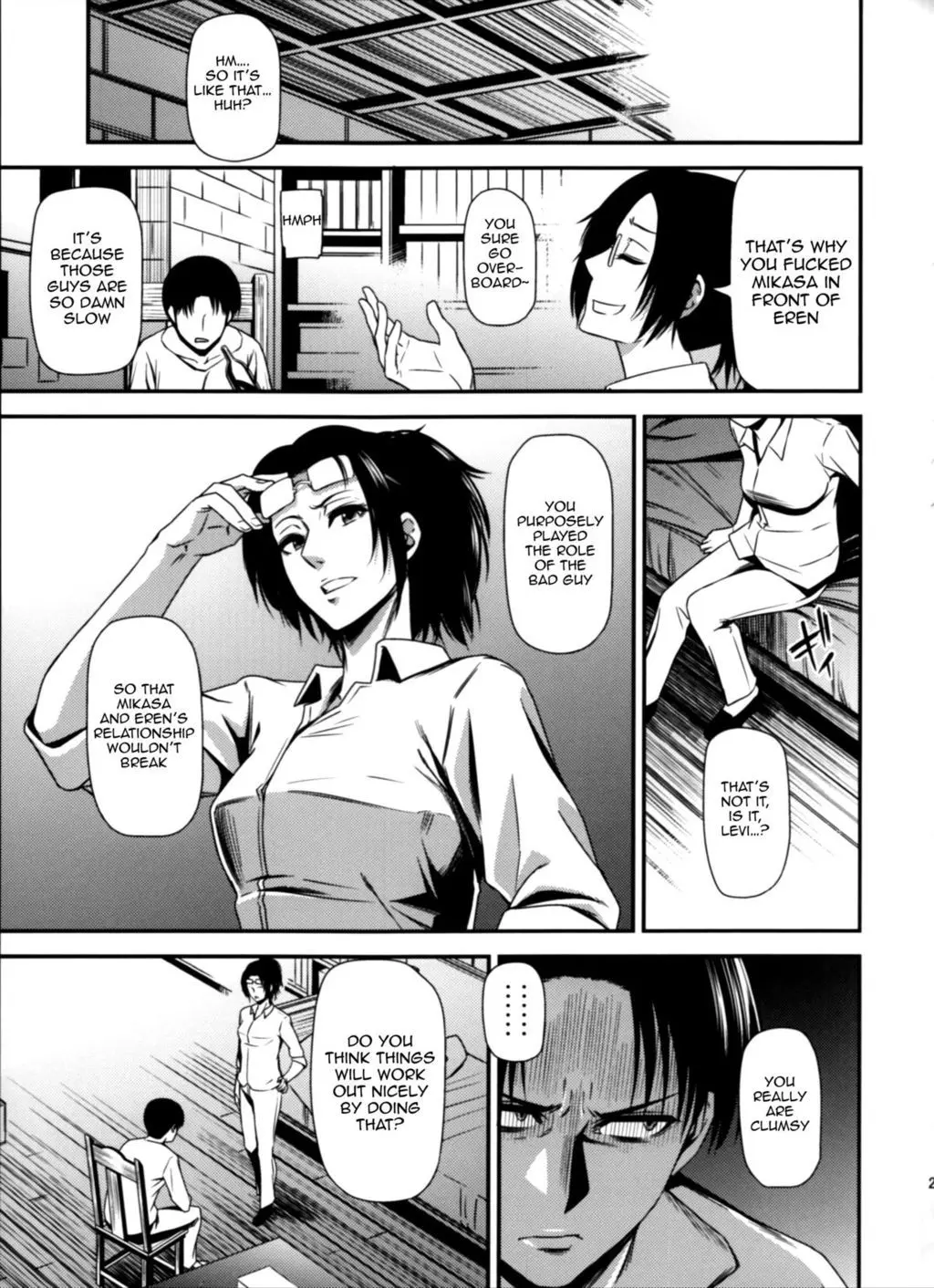 Gekishin Yon Firing Pin 4 (Shingeki no Kyojin hentai)
