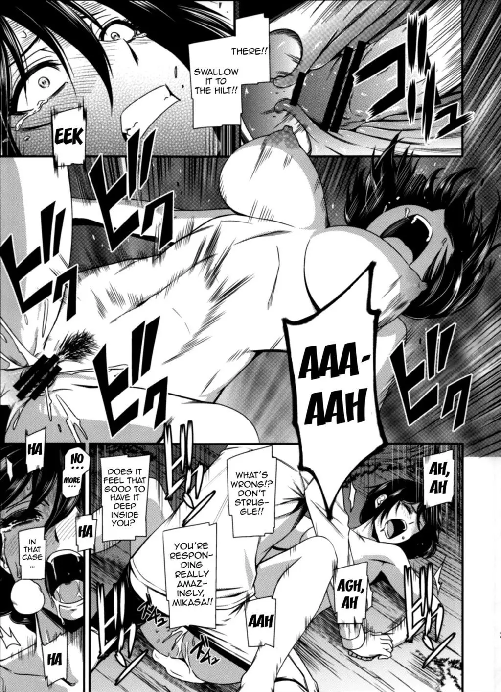 Gekishin Yon Firing Pin 4 (Shingeki no Kyojin hentai)