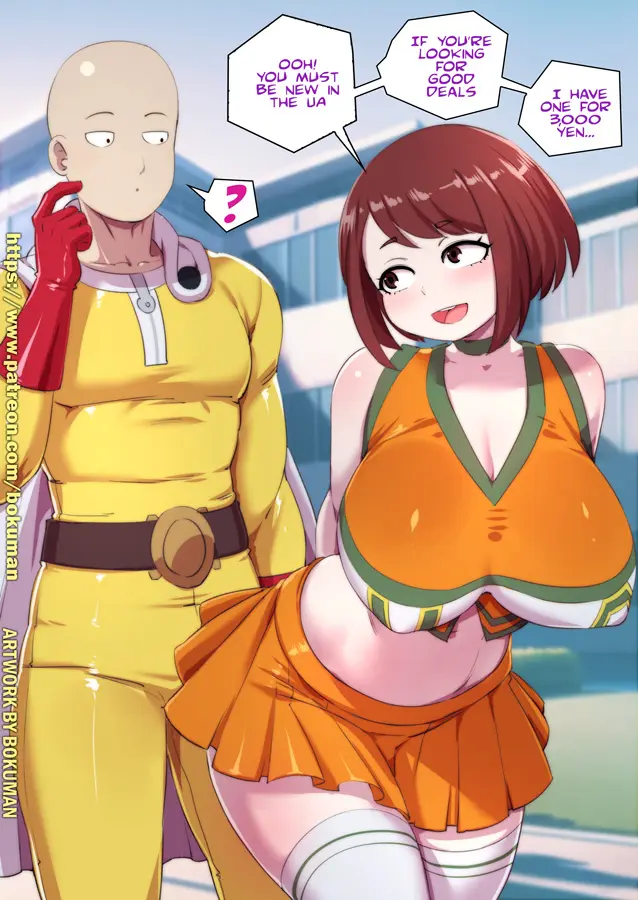 Hentai anime ochako uraraka r34 my hero academia porn mha anime sex (58)