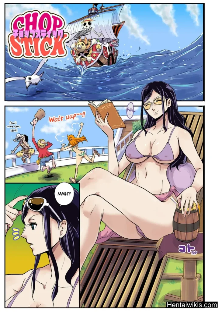 Big tits nico robin porn comic