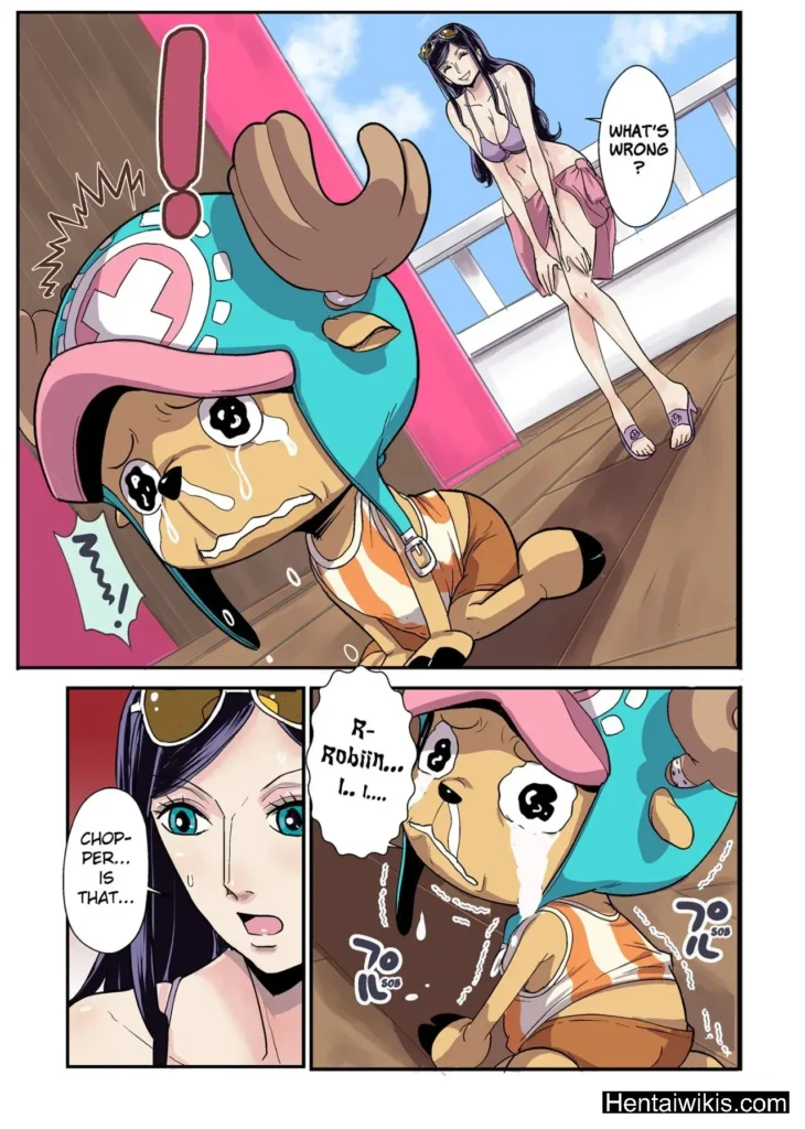Nico robin xxx x chopper