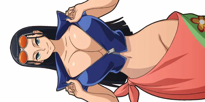 one piece porn Thick nico robin milf with big tits Mouth & Pussy Fucked