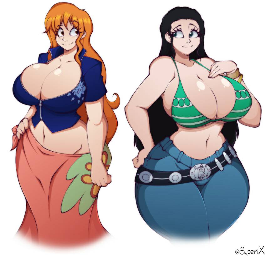 Big Ass Big Tits One Piece - hentai one piece nami, nico robin big tits sluts showing pussy ass xxx