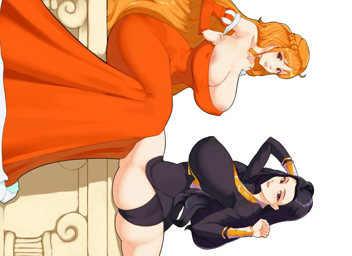 buceta hentai r34 one piece porno peitudas nami and nico robin abrindo