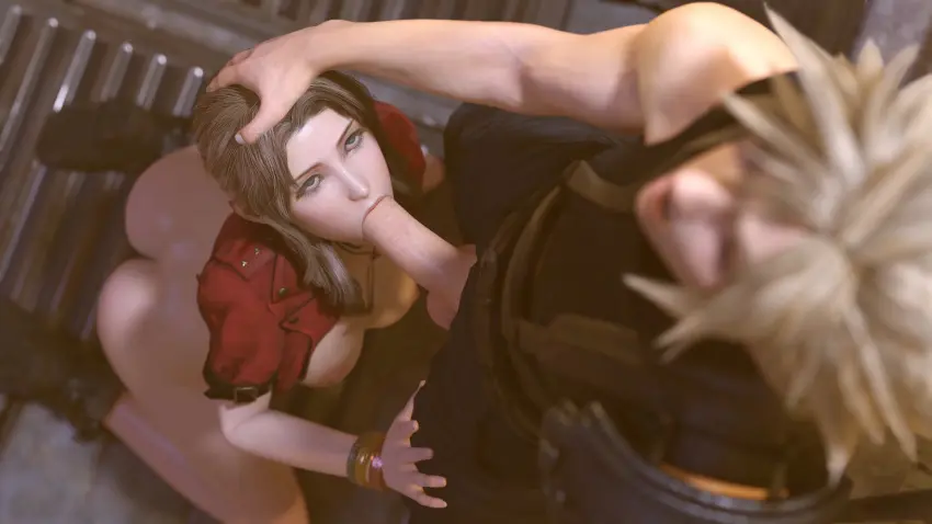 hentai tifa final fantasy giving blowjob she needs swallow cum all days. Big tits teen