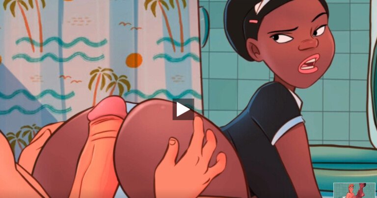 hentai video Comendo o cu da empregada bunduda! Empregada negra gostosa e pobre dando cu pro filho do chefe para manter seu emprego!