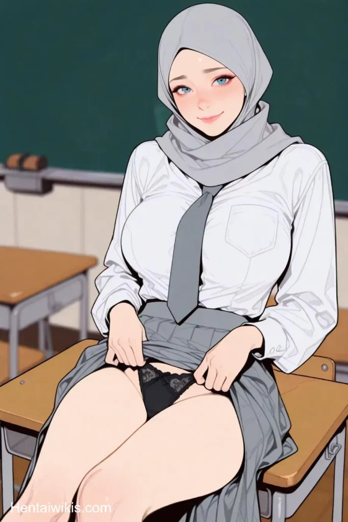 Hijab hentai teen porn fucked by her teacher in school