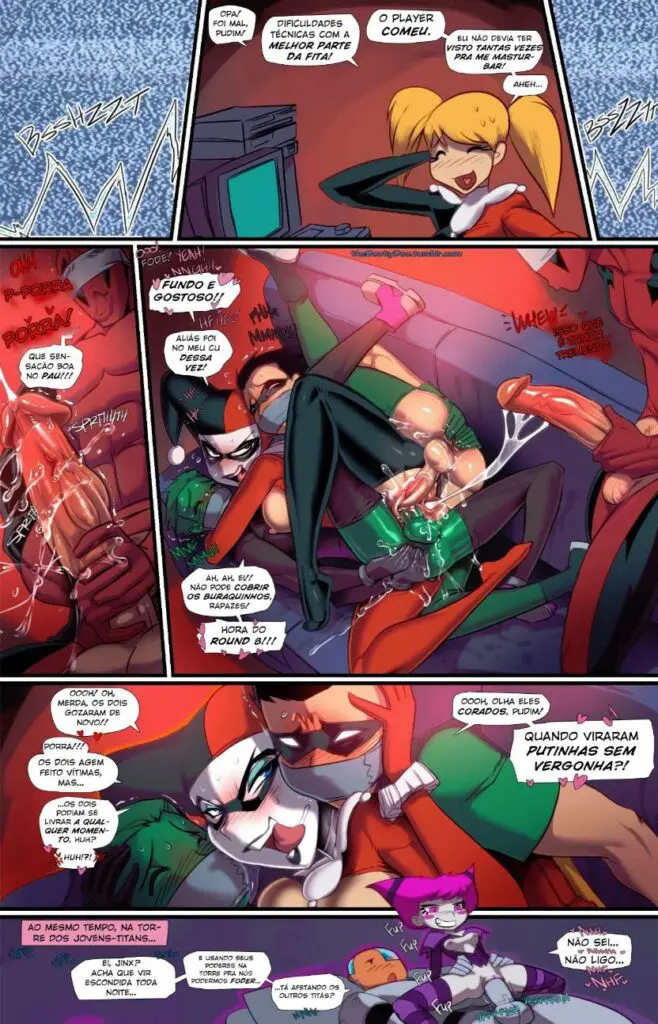 HQ Hentai DC Deadpool x Arlequina Porno (5)