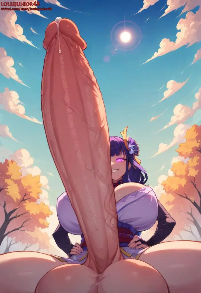 Hentai Futanari r34 Raiden Shogun – Genshin Impact 1