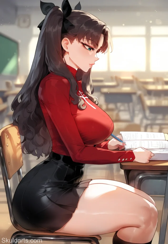 Peituda Novinha Porno Hentai Rin Tohsaka Novinha 18 Aninhos Uma Cachorra Gemeu Gostoso Dando o Cuzinho (2)