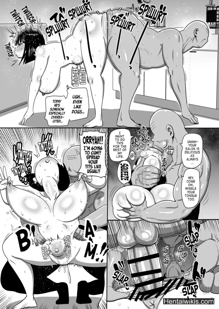 HQ Hentai Casada peituda e com a bunda grande sai na rua vestida igual puta para os machos foderem ela (20)