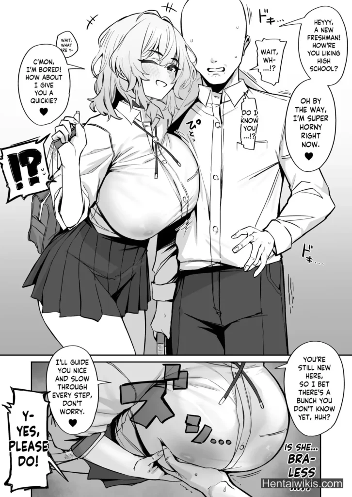 HQ Hentai Peituda novinha da faculdade fodendo com nerd em troca de notas em um trabalho! (1)