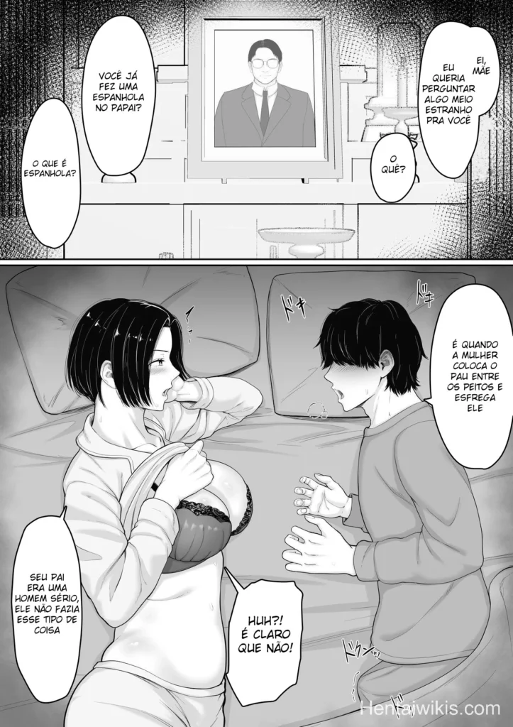 Hentai HQ Mãe Bucetuda fodendo com filho adotivo de 20 anos! Madrasta gostosa peituda e com rabão sendo fodida por um homem mais novo (10)