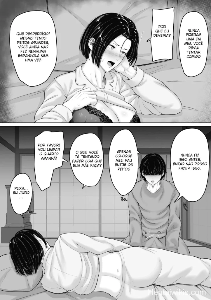 Hentai HQ Mãe Bucetuda fodendo com filho adotivo de 20 anos! Madrasta gostosa peituda e com rabão sendo fodida por um homem mais novo (11)