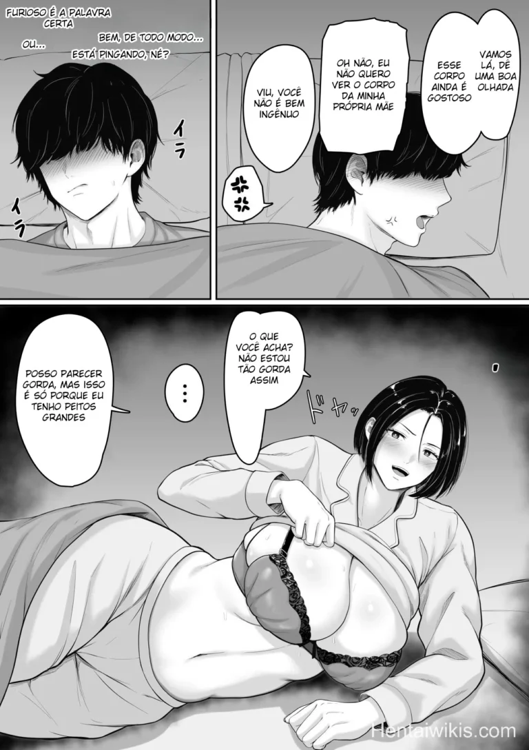 Hentai HQ Mãe Bucetuda fodendo com filho adotivo de 20 anos! Madrasta gostosa peituda e com rabão sendo fodida por um homem mais novo (8)