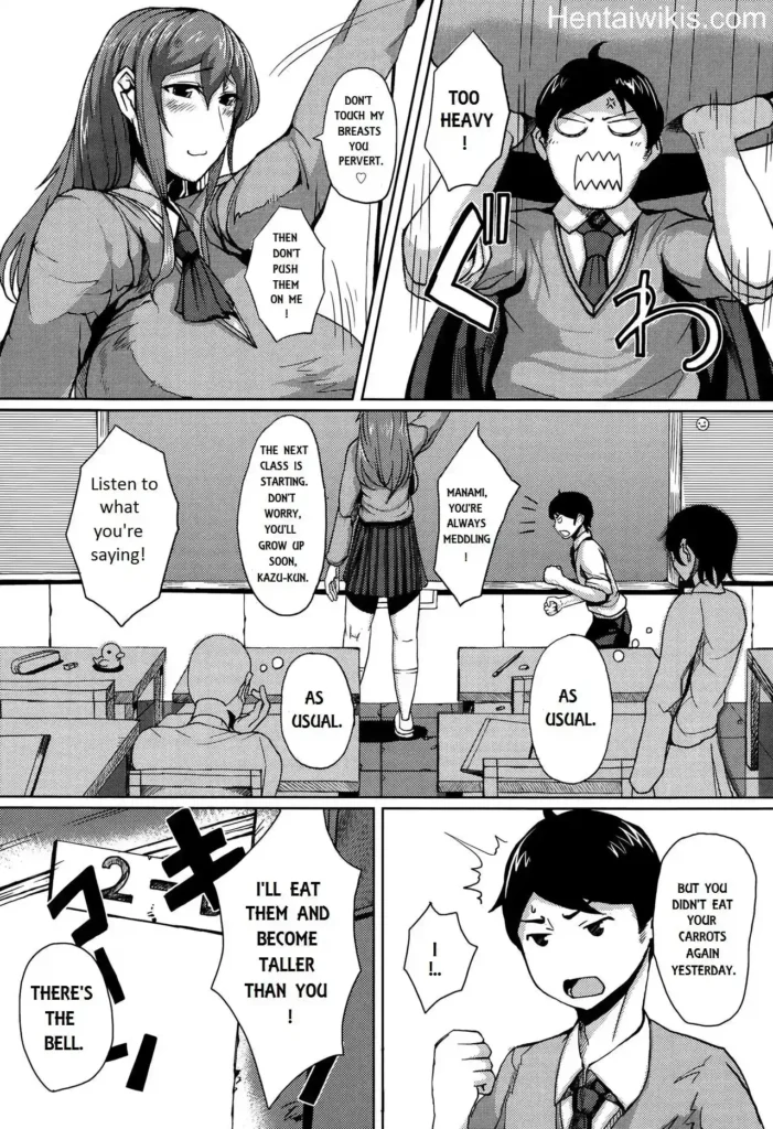 HQ Hentai Gordinha peituda e bucetuda! Mulher grandona fodendo com baixinho sendo socada no bucetão peludinho (2)