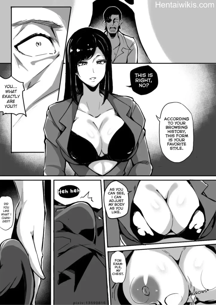 HQ Hentai Porn Agente secreta gostosa do governo com peitão e bundão fodendo com cientista (11)