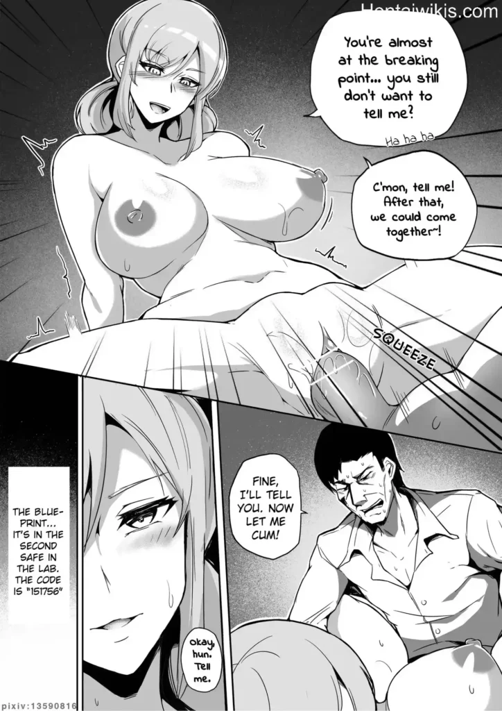 HQ Hentai Porn Agente secreta gostosa do governo com peitão e bundão fodendo com cientista (17)