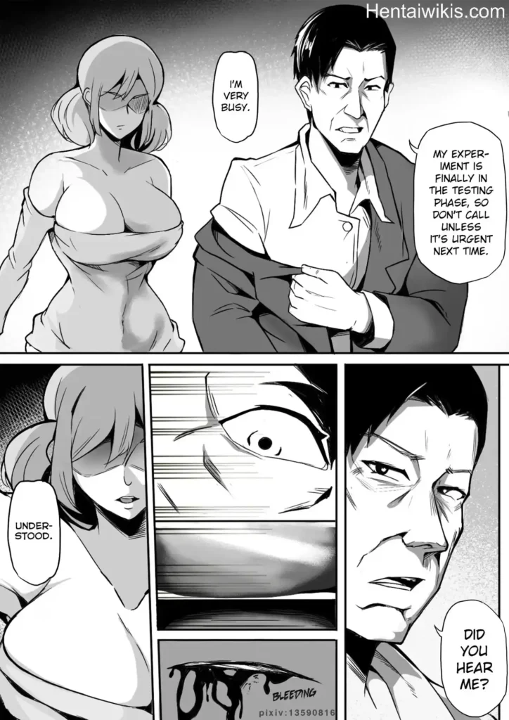 HQ Hentai Porn Agente secreta gostosa do governo com peitão e bundão fodendo com cientista (6)